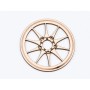 L761-Decoratiune lemn  " Cerc model abstract   " 7 cm - 1 buc