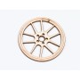 L769-Decoratiune lemn  " Cerc model abstract   " 7 cm - 1 buc
