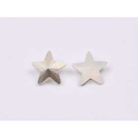 P4566-Cristal Star Fancy Stone, 10mm, Sand Opal Silver Foiled - 1 buc