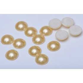 0801-Swarovski Elements 2080 Crystal Gold Pearl M-Foiled  7mm