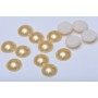 0801-Swarovski Elements 2080 Crystal Gold Pearl M-Foiled  7mm