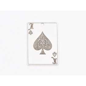 E1619 G Charm / Pandant  Ag 925 "Ace" 20x14mm, 0.6mm 1 buc
