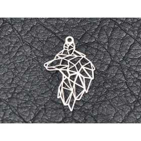 E1623 N Link filigranat  Argint 925 "Caine" 17x27mm, 0.5mm 1 buc