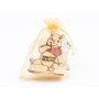 L826-Decoratiune lemn marturie botez ursulet  6x7cm - 1 buc