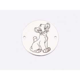 E1746 GS Link Ag 925 Simba 16.5mm, 0.3mm 1 buc