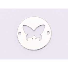 E1815 N Link Ag 925 Butterfly , 13mm, 0.5mm 1 buc