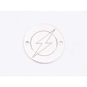 E1847 G Link Ag 925 Flash, Super Hero, 12mm, 0.3mm - 1 buc