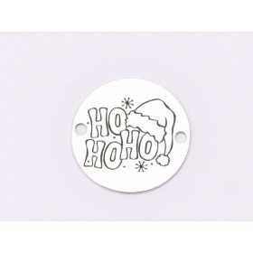 E1879 GS Link Ag 925 Ho Ho Ho, 12mm - 1 buc