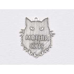 E1888 G Link Argint 925 "Mother of Cats"