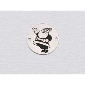 E1890 GS Link Ag 925 Santa , 12mm - 1 buc