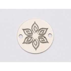 E1935 G Link Ag 925 Floare stilizata2 12mm- 1 buc