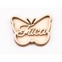 L1088-Fluture trei straturi pentru licheni  "Fiica" , 4x5.5 cm - 1 buc