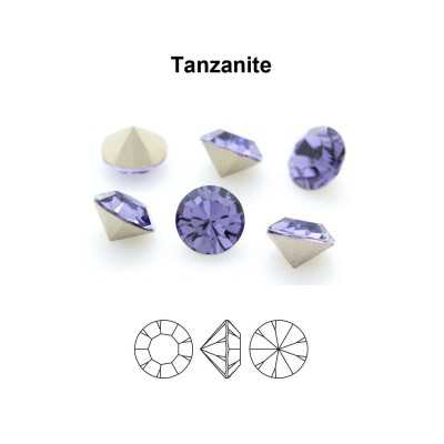 0376-Cristal Preciosa, MC Chaton Maxima Tanzanite PP5 1.25mm - 50 buc