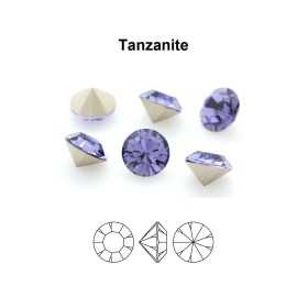 0483-Preciosa Chaton Maxima Tanzanite PP7 1.4mm - 50 buc