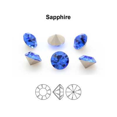 0489-Preciosa Chaton Maxima Sapphire PP7 1.4mm - 50 buc