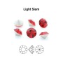 0550-Preciosa Chaton Maxima Light Siam PP7 1.4mm - 50 buc