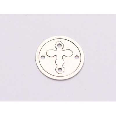E2011 N Set Ag 925 Puzzle Cruce, 14x14x0.5mm, 1 buc