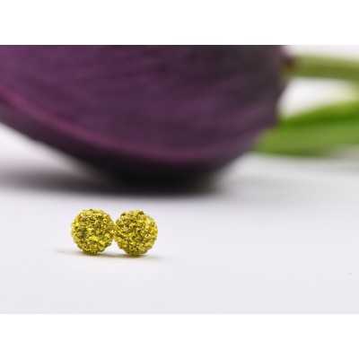 Cercei 4.5mm Citrine Sky  - 1 pereche