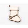 L1130-Decupaj 2 straturi Winter sock Bucurie -  1 buc
