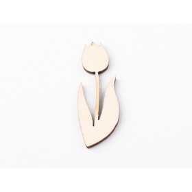 L1190-Blank lalea fara gaura 4.5x2 cm