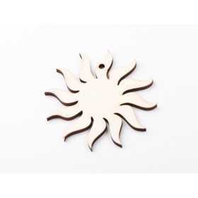 L1204-Decoratiune Soare 8cm   -1 buc