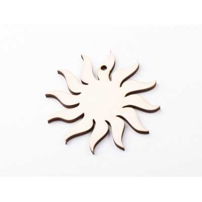 L1204-Decoratiune Soare 8cm   -1 buc