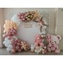 L1241-Nume din lemn supradimensionat pentru decoratiuni  -aprox 65x50cm - 1 buc