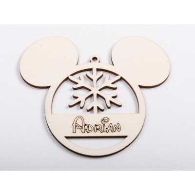 L1278 -Glob Mickey personalizabil cu nume 13x10 cm  -1 bucata