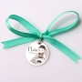 Pandant de 22mm din argint pentru botez - Port traditional (băiat)