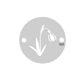 G0124 N Link martisor din argint 10mm cu ghiocel 0.33