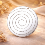 Pandant din argint de 22mm cu tatal nostru E2115
