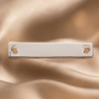 G0158 N Placuta de argint pentru bratara cu 2 inimioare  24x4mm 0.4mm