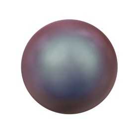 0393-Swarovski Elements 5817 Iridescent Red Pearl 8mm 1 buc