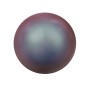 0393-Swarovski Elements 5817 Iridescent Red Pearl 8mm 1 buc