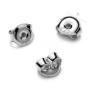 G0050-Dop-uri argint 925 cercei 4.5 mm 1 bucata