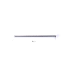 A45-Ac cu cap drept din inox 20mm 100buc
