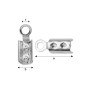 G0092-Capat de sir 10.3x3.75mm 1 bucata