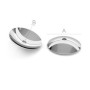 G1339-Capacel rotund  5mm argint 925