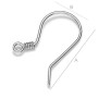 Tortita deschisa cu arc 19x11mm