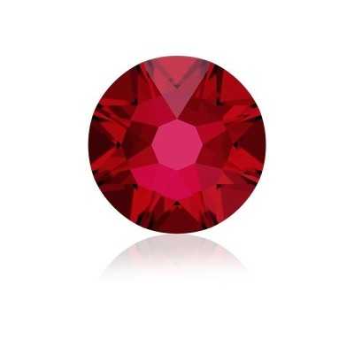 0224-Swarovki Elements 2088 Scarlet Foiled  4MM-1buc