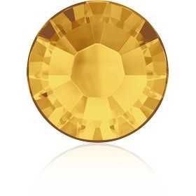 0268-SWAROVSKI ELEMENTS 2038 Sunflower S-Foiled Hotfix SS10-1buc