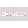 Nume decupate din argint din stoc -  Jaqeline Versiunea 1