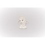 E0019-Printesa Elsa din argint 16mm x13mm  0.33mm