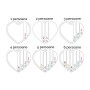 E0105-Pandantiv decupat argint 925 "Heart for engraving"  27x23mm 0.5mm