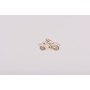 E0215-G-Link Motocicleta decupaj  Argint 925 dimensiuni 18x12x0.4mm-1buc