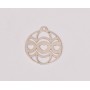 E0289-N-Charm Glob Hearts 16.5mm 0.4mm  1 buc