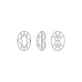 0252-SWAROVSKI ELEMENTS 4120 Scarlet Foiled 8x6mm-1buc