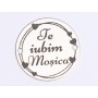 E0398 G Link din argint Te iubim Mosica  16.5mm 0.33mm