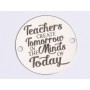 E0399 G Link din argint Teachers create Tomorrow   16.5mm 0.33mm