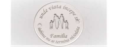 Gravuri Laser Familie pe Argint 925 | SimoShop